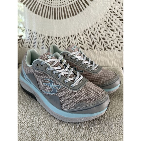 Gravity Defyer Shoes - G-Defy Mighty Walk Athletic Shoes Women's Size 9 Gravity Defyer Grey Blue